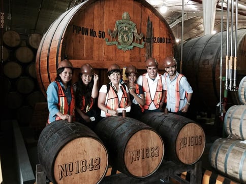 Casa Sauza guided tours barrels